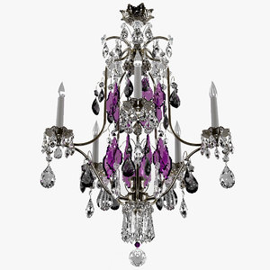 chandelier crystal 3d max