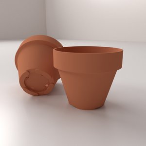 flower pot 3d model