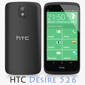3d htc desire 526 model