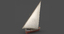 3d dhow fishing boat