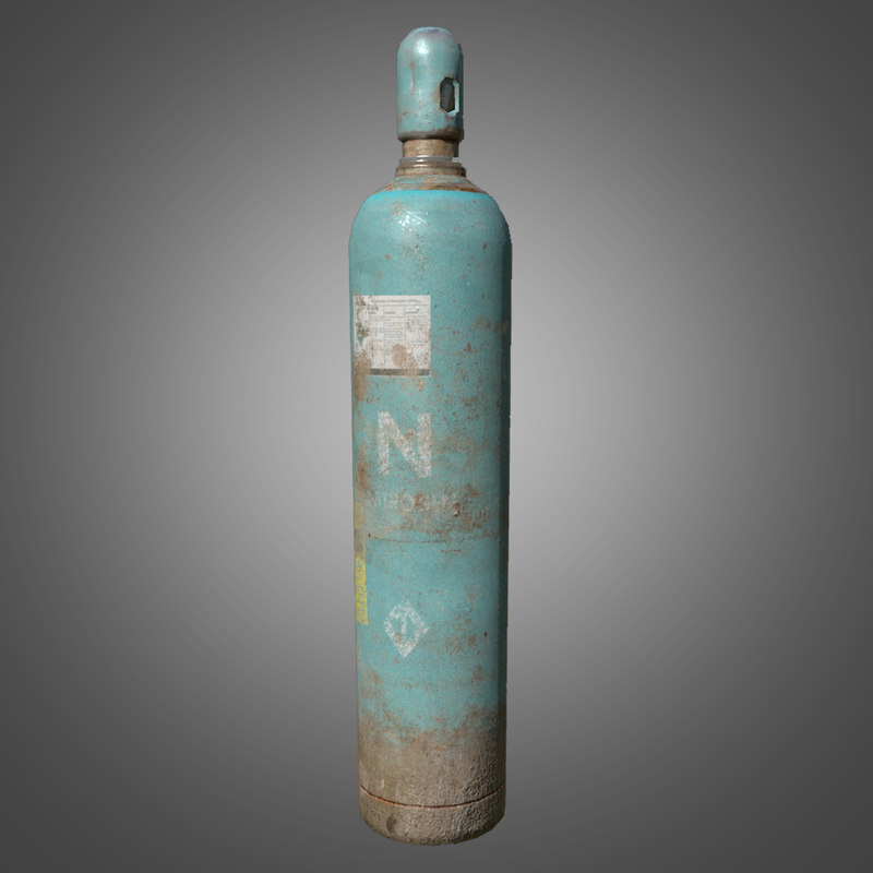 blender free woman 3d model nitrogen model gas 3d cylinder