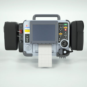 defibrillator 3d model