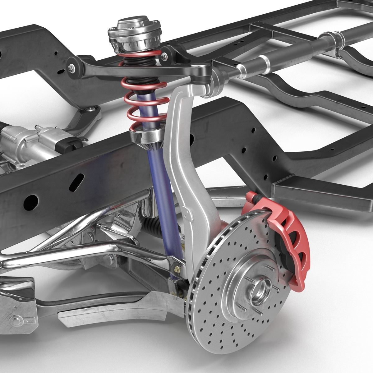 sedan chassis drivetrain 2 3ds