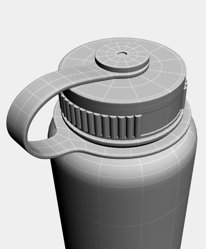 hydro flask 3d model