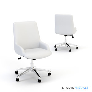3d task chair model
