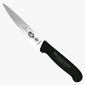 chefs knife victorinox modeled 3d 3ds