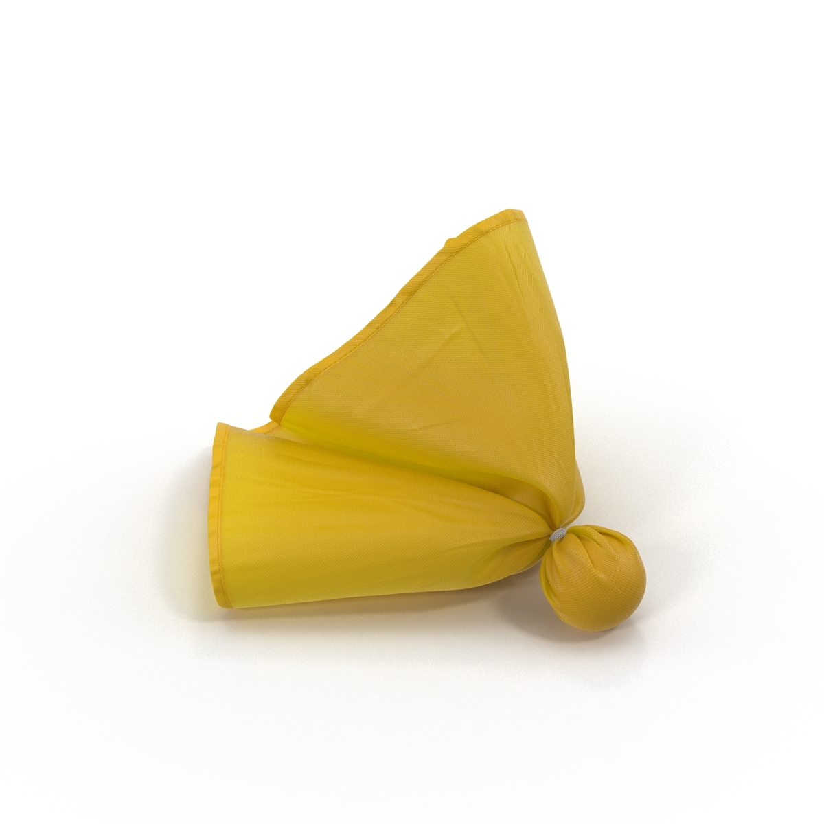 football penalty flag yellow 3d 3ds