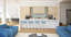 luxurious modern living room interior 3d model