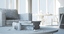 luxurious modern living room interior 3d model