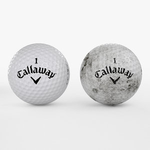 max golf ball clear dirty