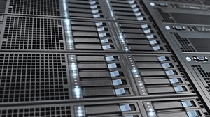 data server rack 3d max