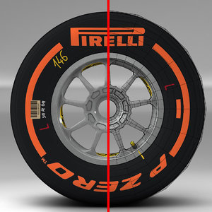 3d pirelli tyre