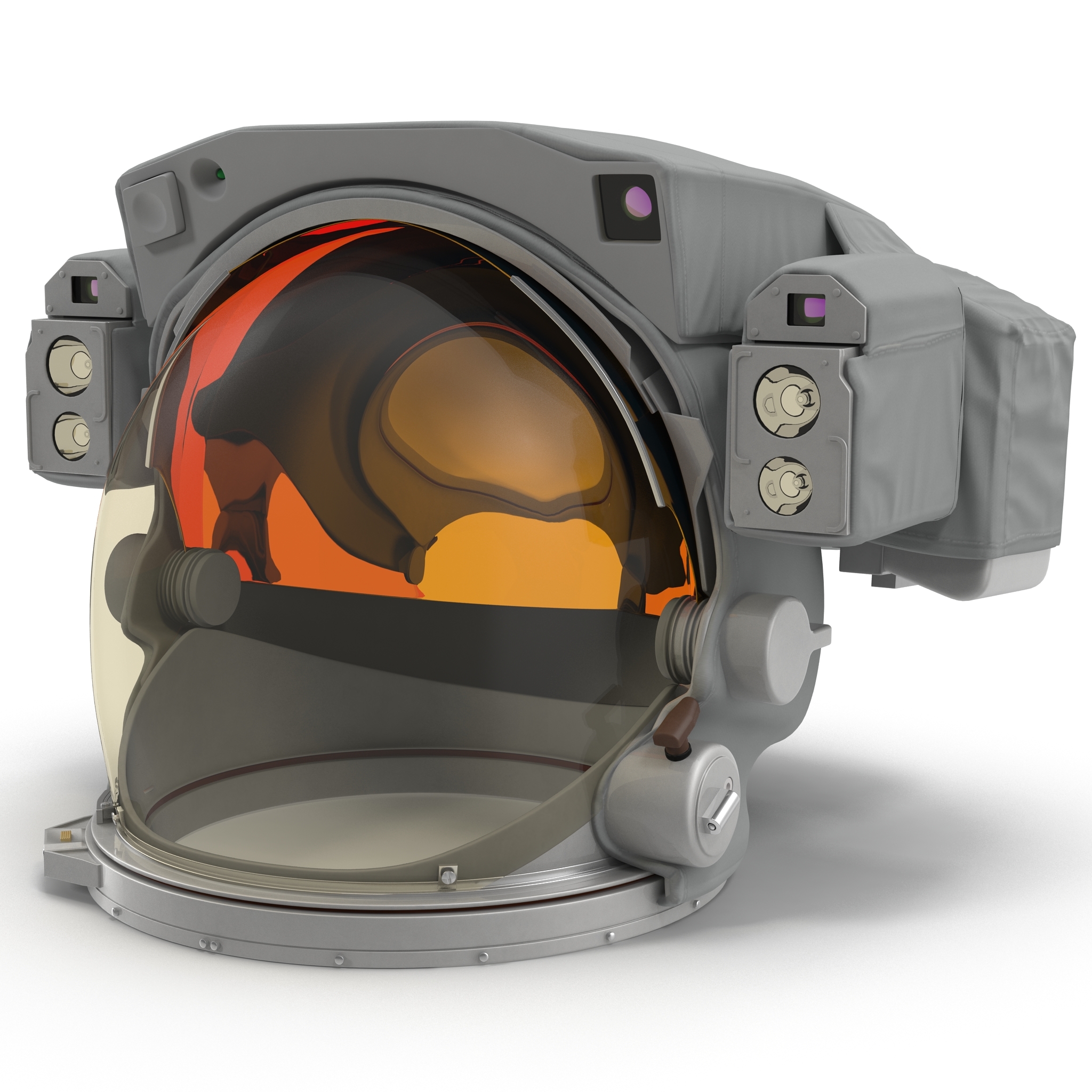 美国宇航局太空头盔3d模型