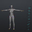 rigged complete male female 3d 3ds