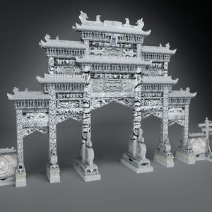 3d model gate