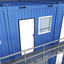 3d container shipping house double