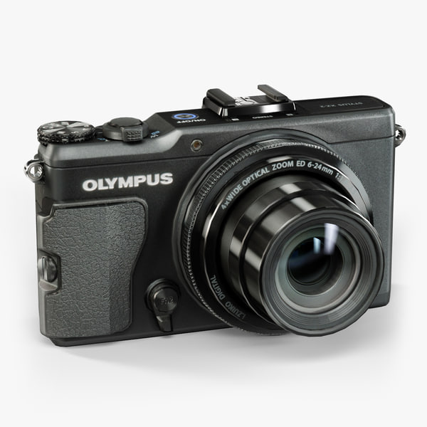 3d low-poly olympus xz-2 ihs model