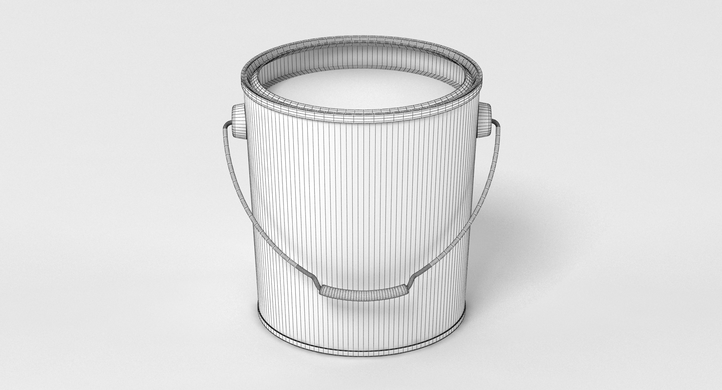 3d paint bucket