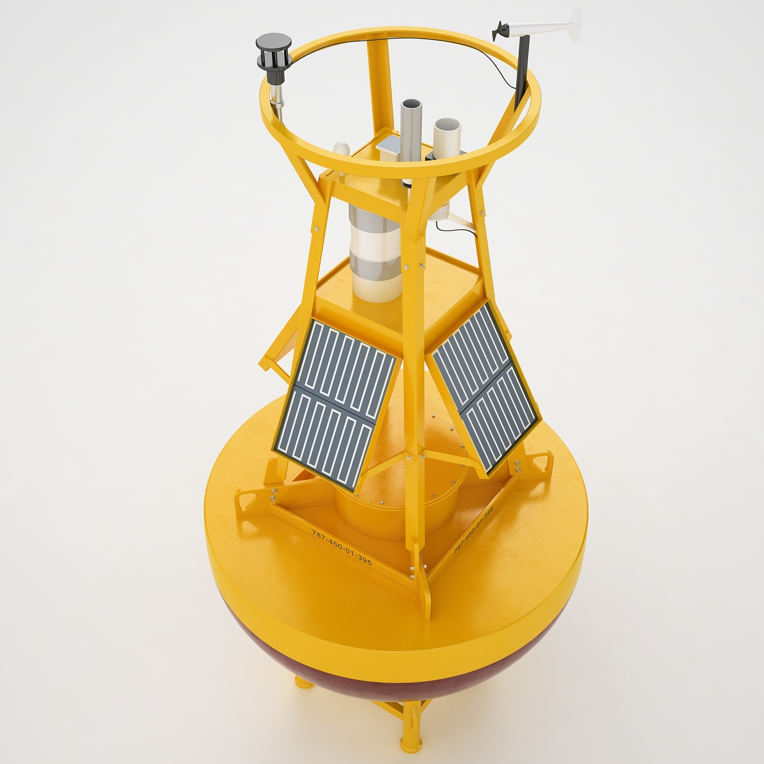 3d model buoy monitoring information