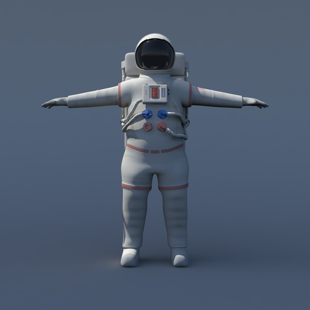 astronaut model figure