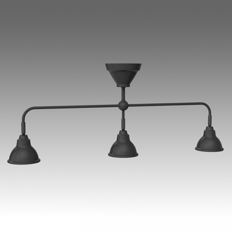 vitemolla lamp ikea 3d model