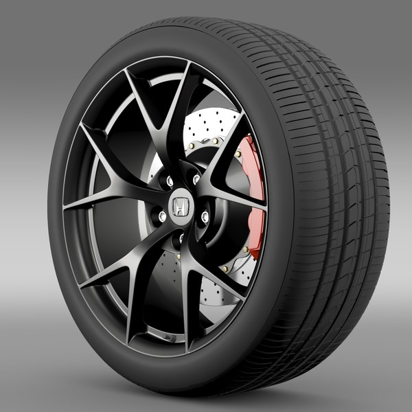 3d honda nsx wheel 2015 model