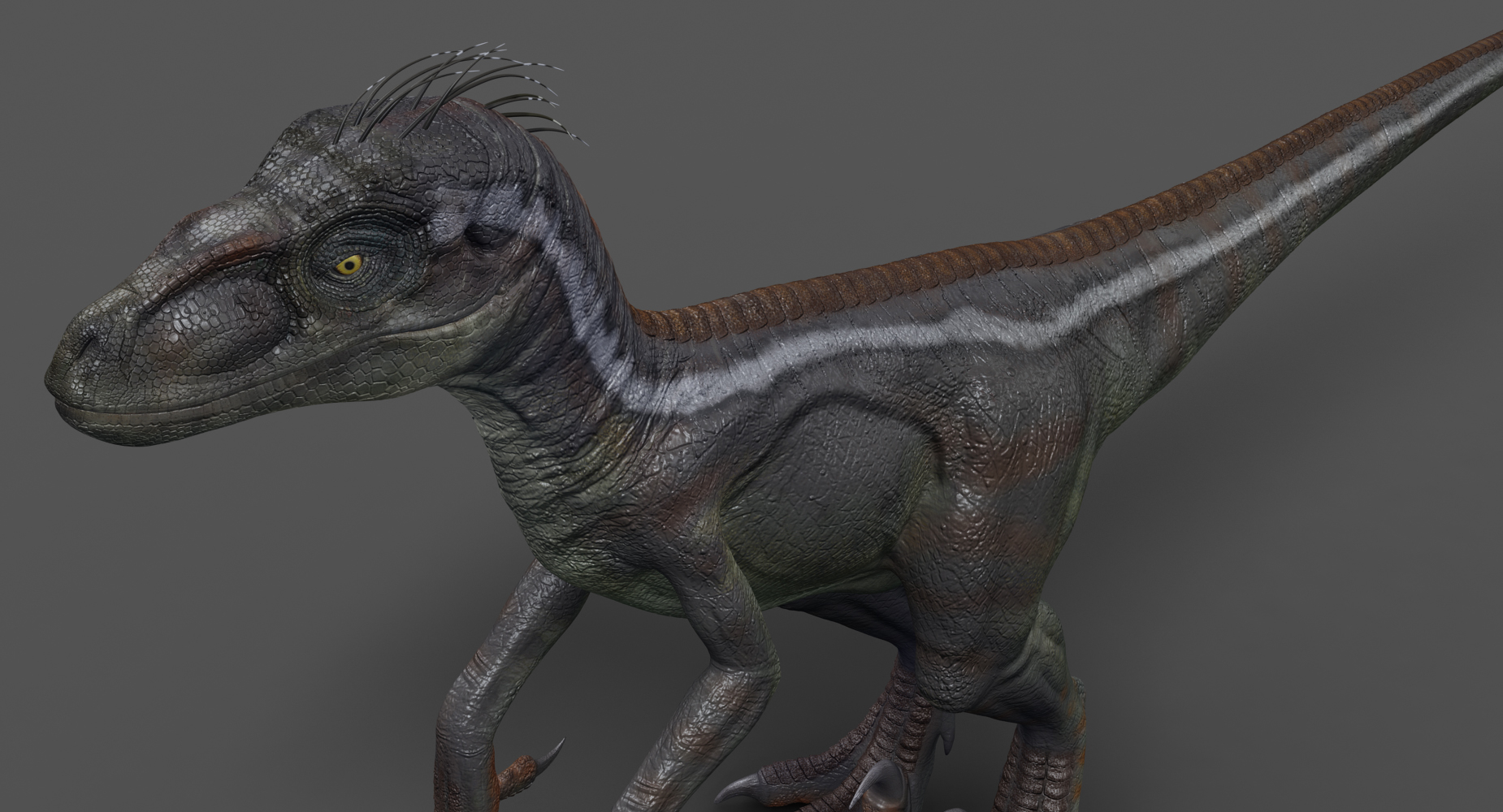 google 3d velociraptor