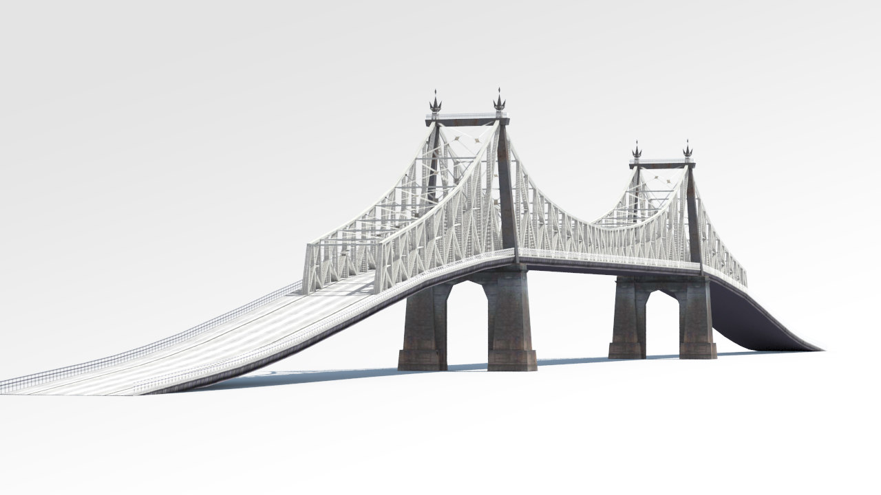 bridge 3d obj