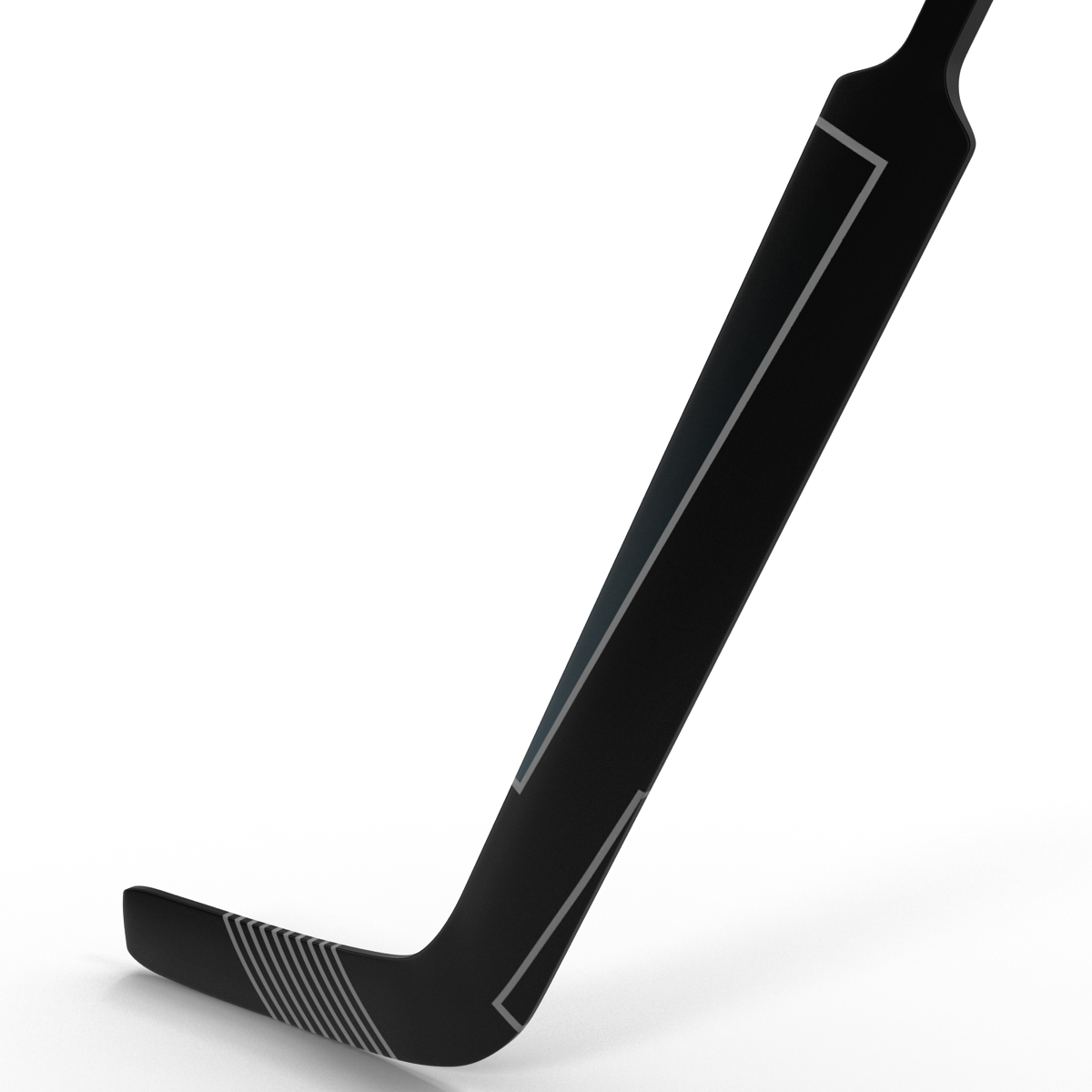 3d model goalie hockey stick generic