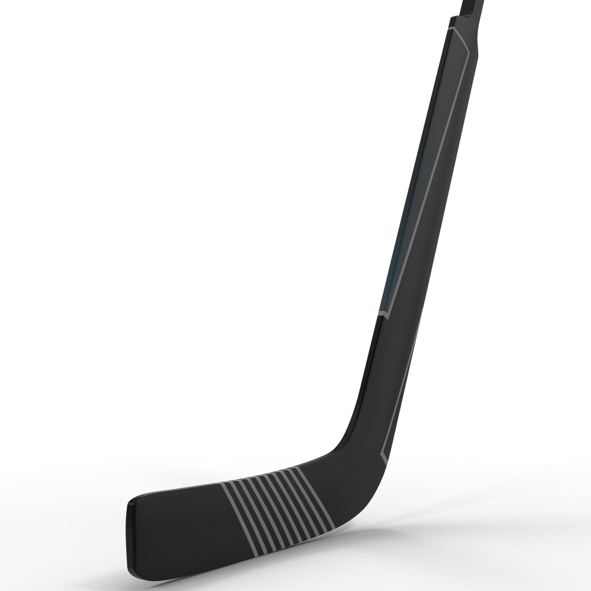 3d model goalie hockey stick generic