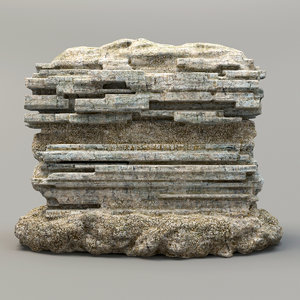3ds max stone rock