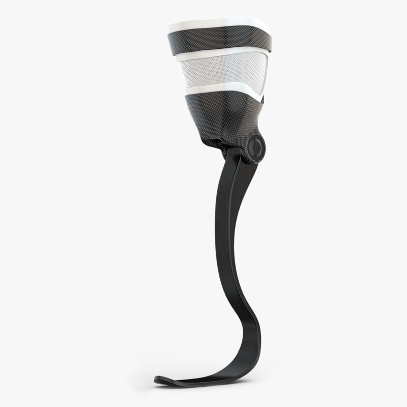 3d Model Sports Prosthetic Leg