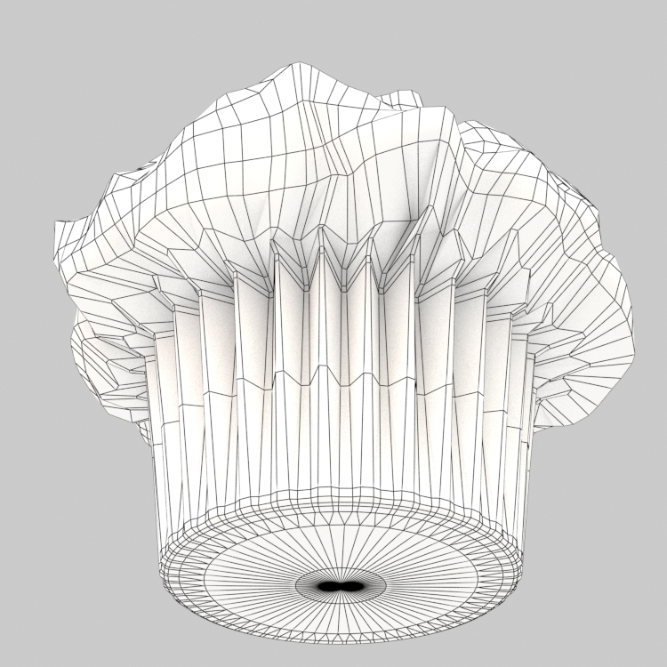 free muffin 3d model