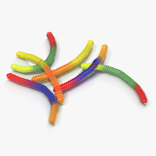 3d gummy worms