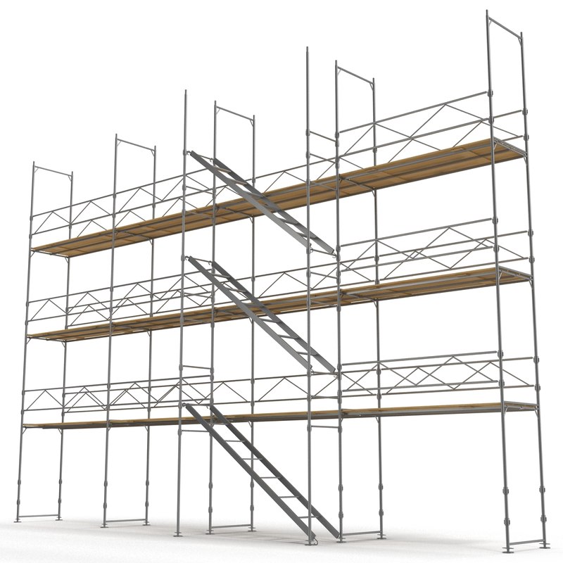 c4d pipe staging scaffold