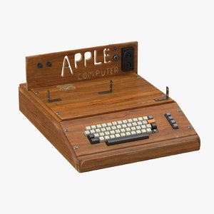 3d apple computer