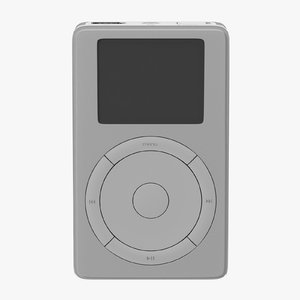 3d max ipod 1st generation