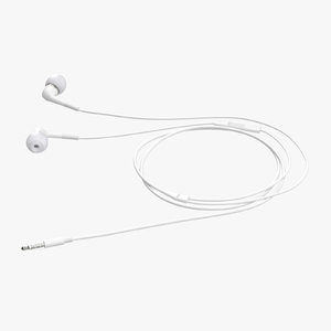 in-ear headphones 3d model