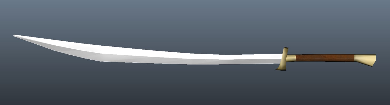 free sabre 3d model