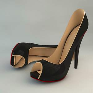 3ds feminine heels