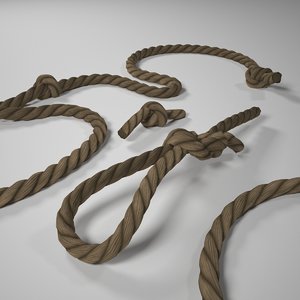 3d max rope knots