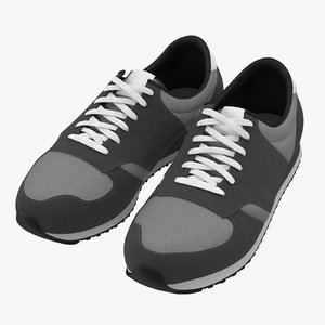 3d model running shoes