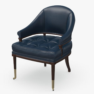 eldon chair seating 3d model
