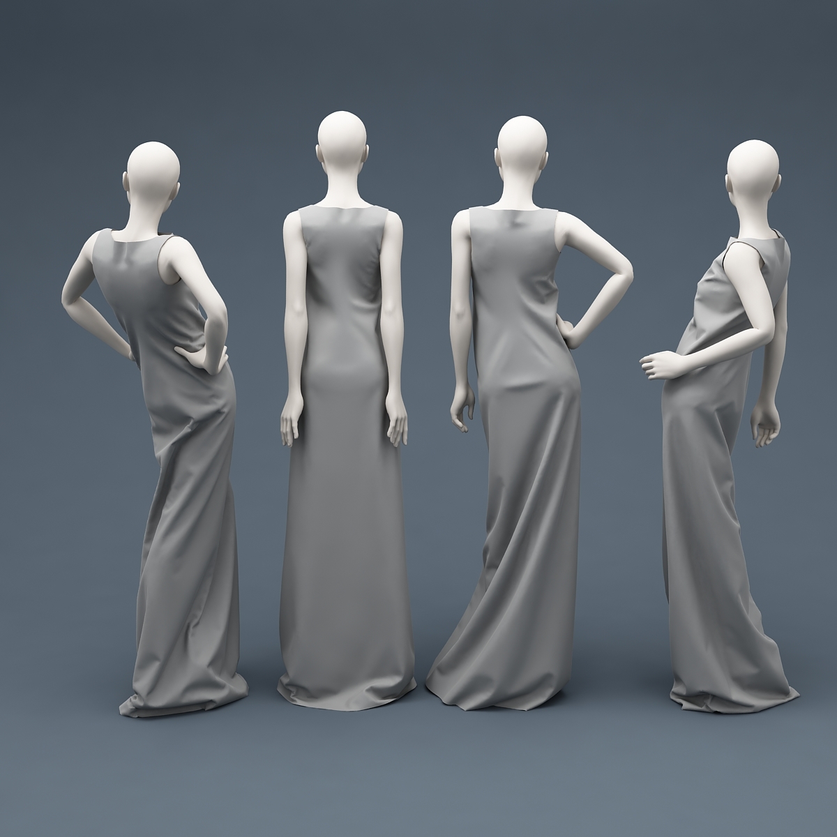 Dress Mannequin 3d Model