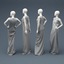 dress mannequin 3d model