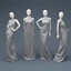 dress mannequin 3d model