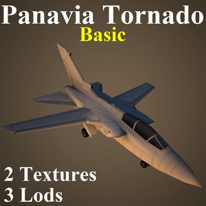 panavia tornado basic 3d model