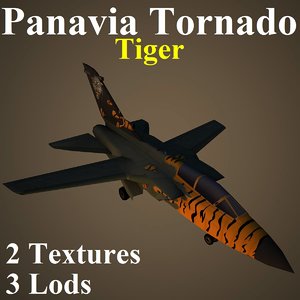3d model of panavia tornado tig