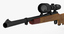 hunting rifle obj