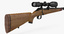 hunting rifle shotgun 3d model